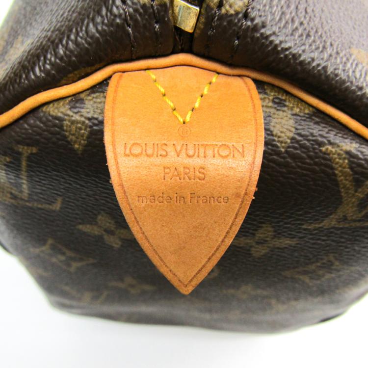 Pre Owned Louis Vuitton Monogram Canvas Speedy 30 City Handbag