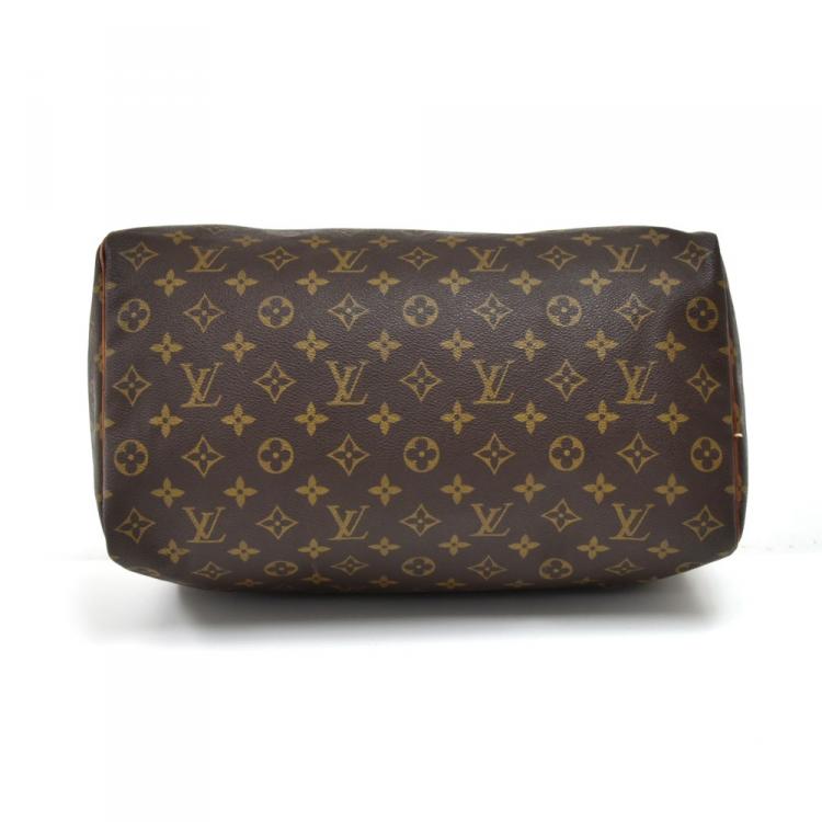 Pre Owned Louis Vuitton Monogram Canvas Speedy 35 Bag