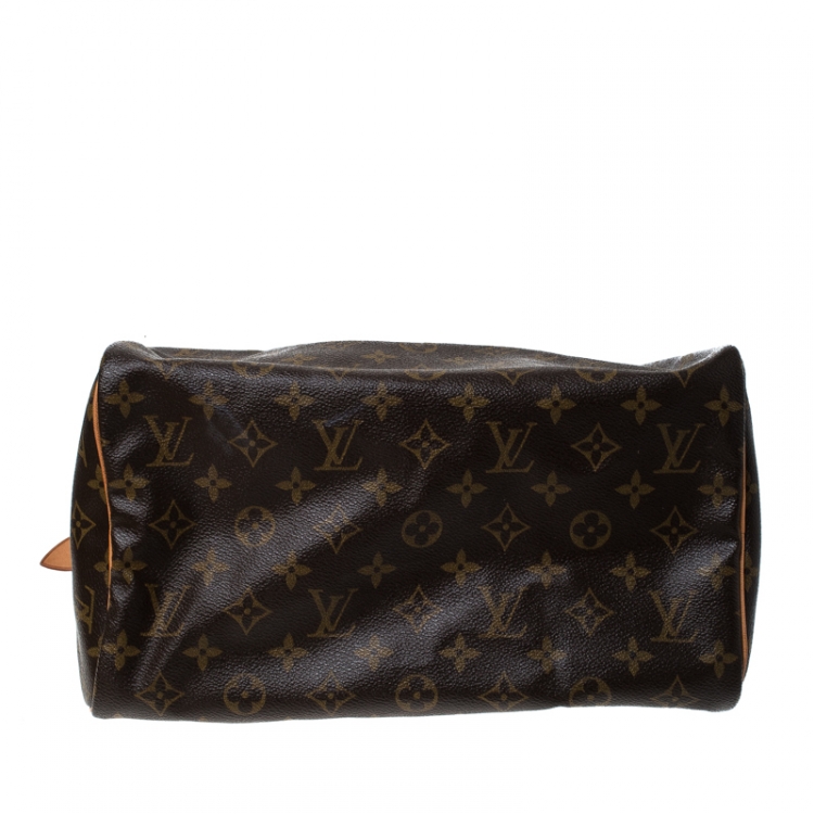 Pre Owned Louis Vuitton Monogram Canvas Speedy 30 Bag