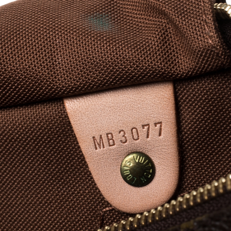 Pre Owned Louis Vuitton Monogram Canvas Speedy 30 Bag