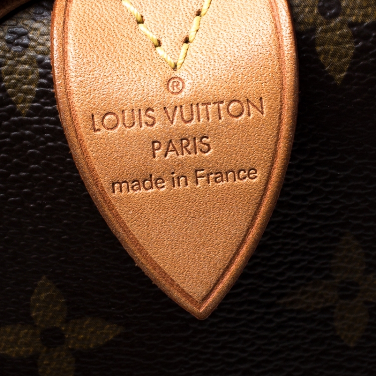 Pre Owned Louis Vuitton Monogram Canvas Speedy 30 Bag