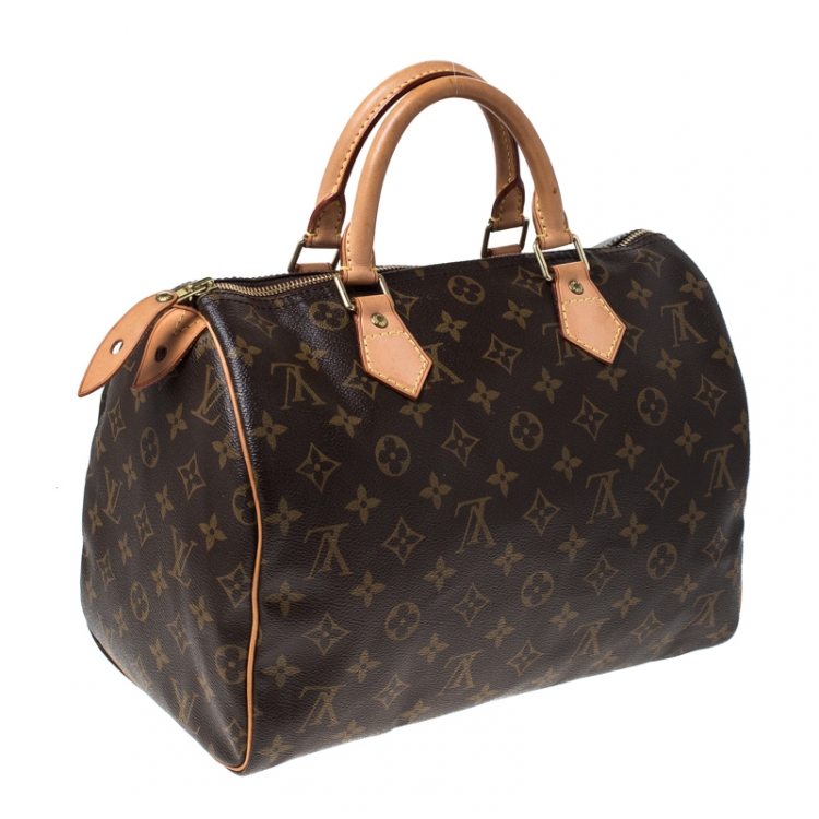 Pre Owned Louis Vuitton Monogram Canvas Speedy 30 Bag