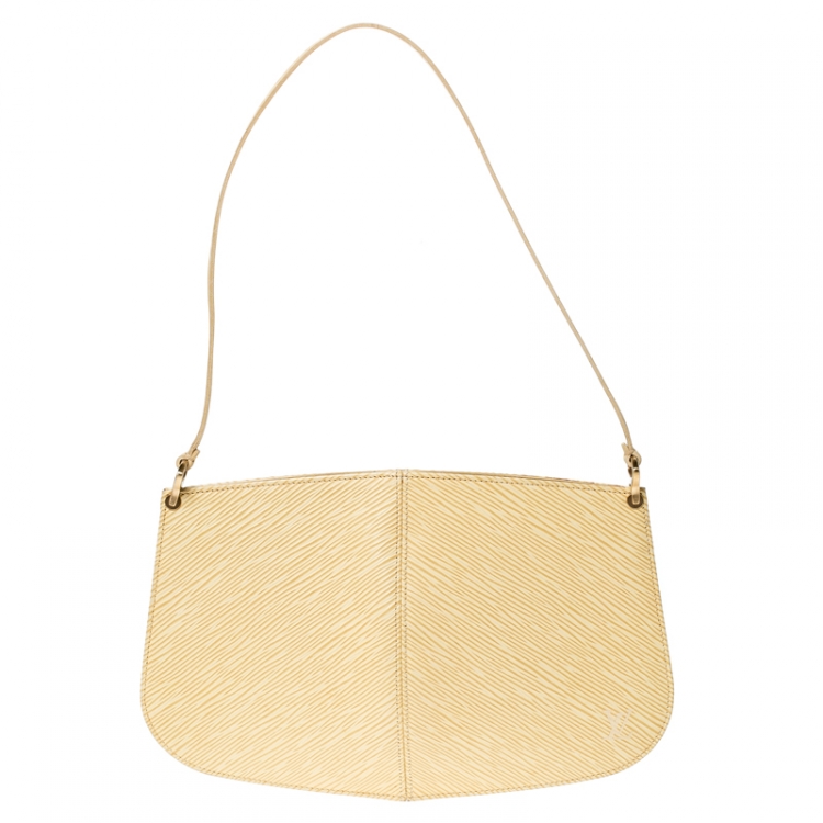 Louis Vuitton Tassil Yellow Epi Leather Demi Lune Pochette Bag Louis  Vuitton | The Luxury Closet