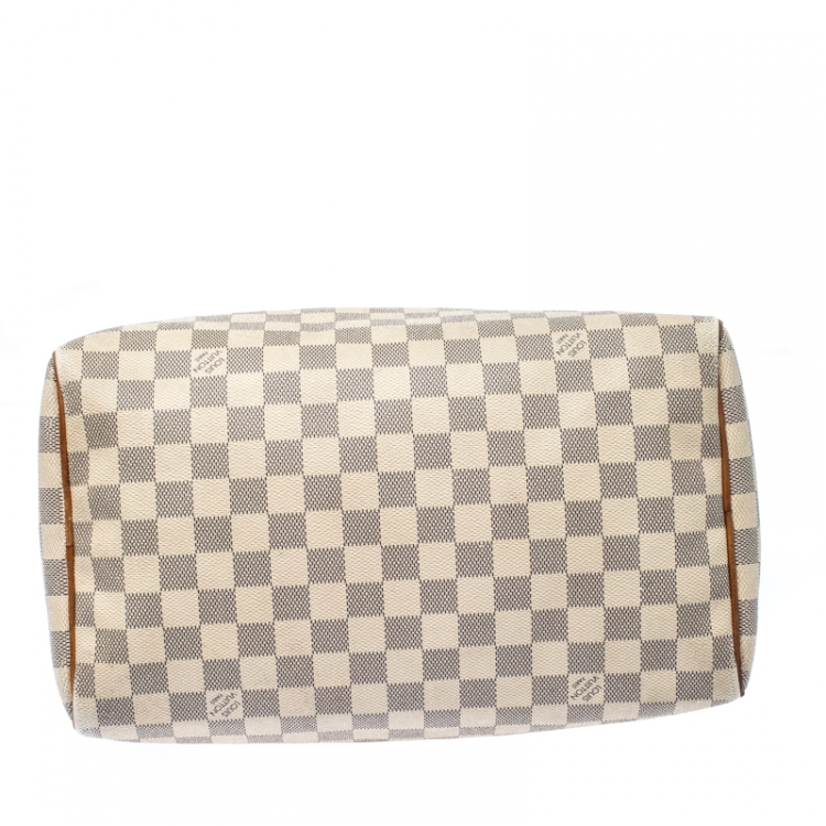 مملوكة مسبقًا Louis Vuitton Damier Azur Canvas Speedy 30 Bag