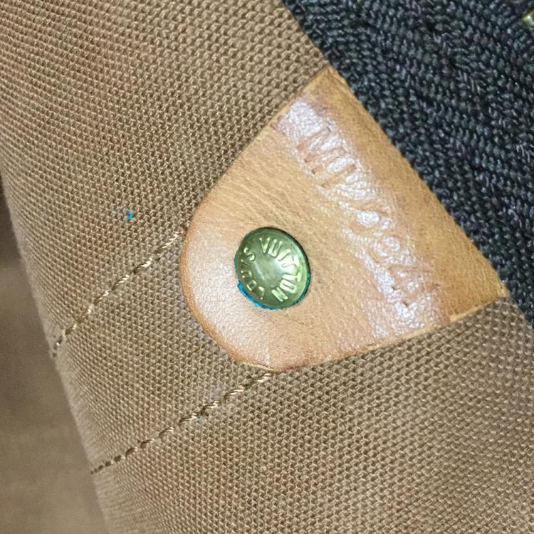 Pre Owned Louis Vuitton Monogram Canvas Keepall 50 Bag 