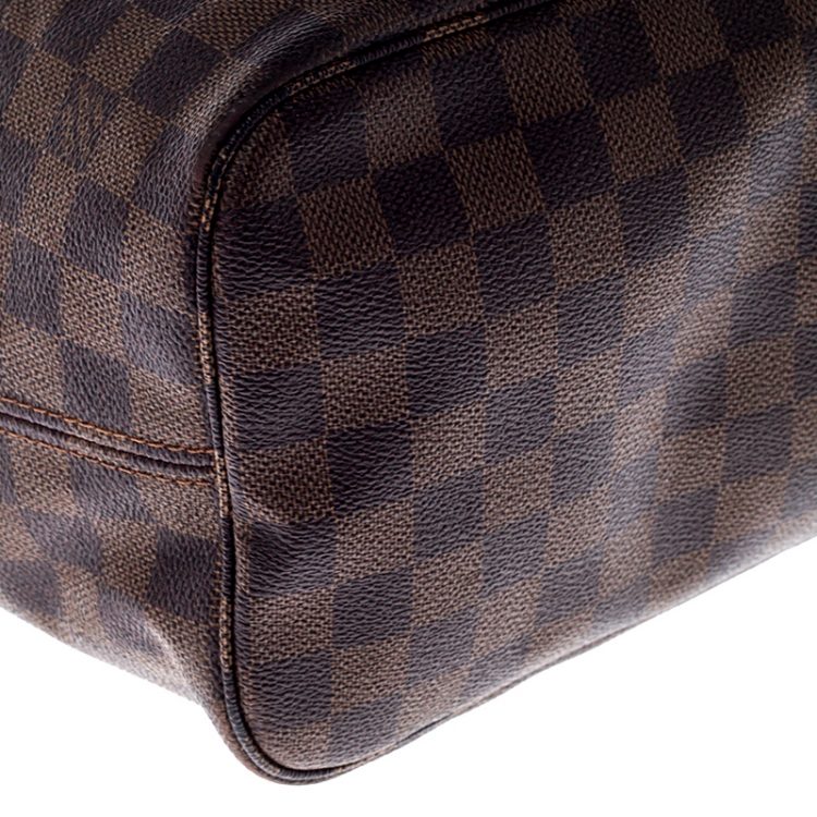 Pre Owned Louis Vuitton Damier Ebene Canvas Neverfull MM Bag