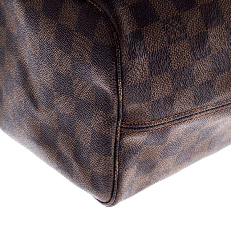 Pre Owned Louis Vuitton Damier Ebene Canvas Neverfull MM Bag