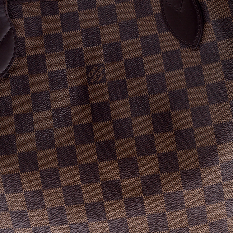 Pre Owned Louis Vuitton Damier Ebene Canvas Neverfull MM Bag