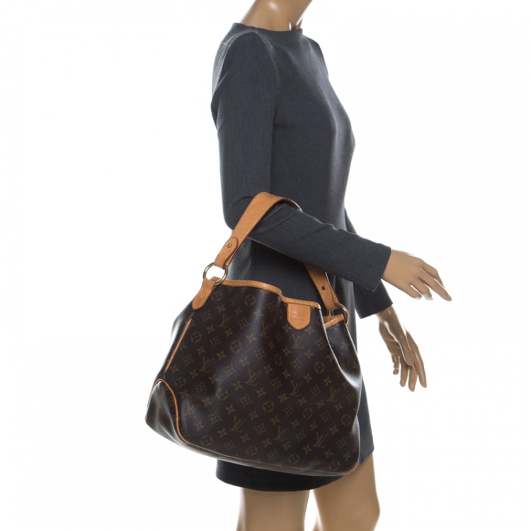 Louis Vuitton Delightful MM Tote Monogram Canvas Shoulder Bag