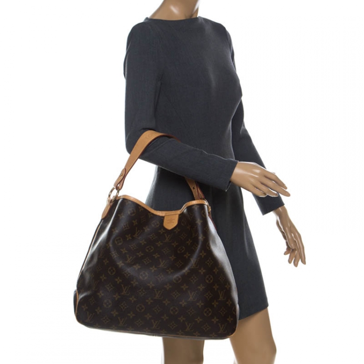 Shop for Louis Vuitton Monogram Canvas Leather Delightful PM Bag