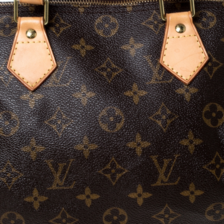 Pre Owned Louis Vuitton Monogram Canvas Speedy 30 Bag