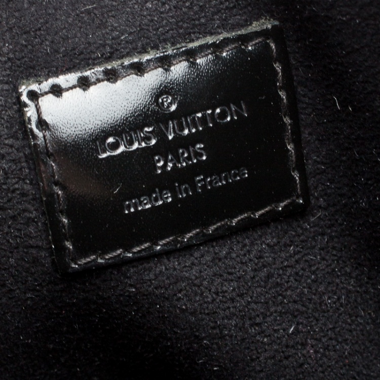 Pre Owned Louis Vuitton Noir Monogram Limited Edition Mirage Speedy 30 Bag 