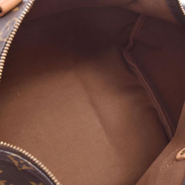 Pre Owned Louis Vuitton Monogram Canvas Speedy 35 Bag