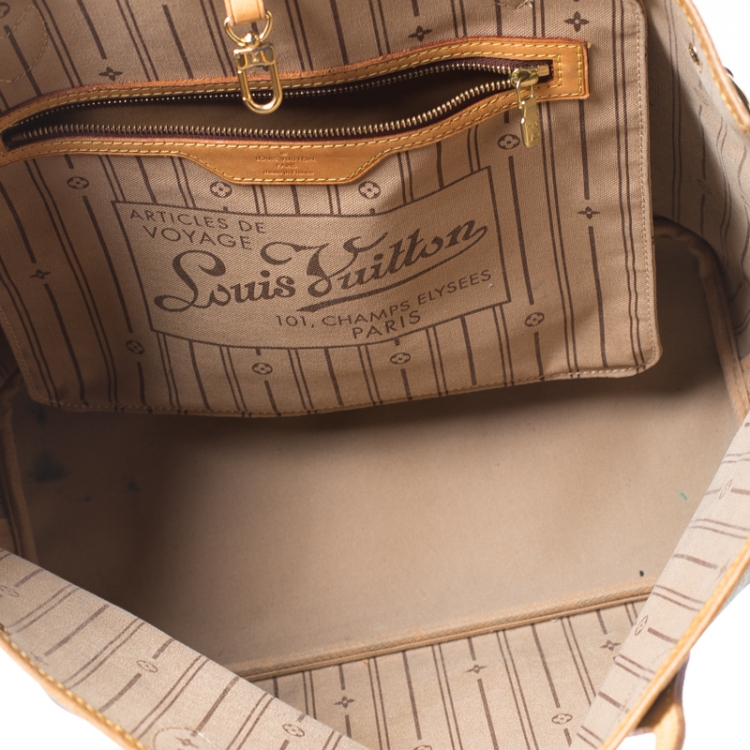 Pre Owned Louis Vuitton Monogram Canvas Neverfull MM Bag