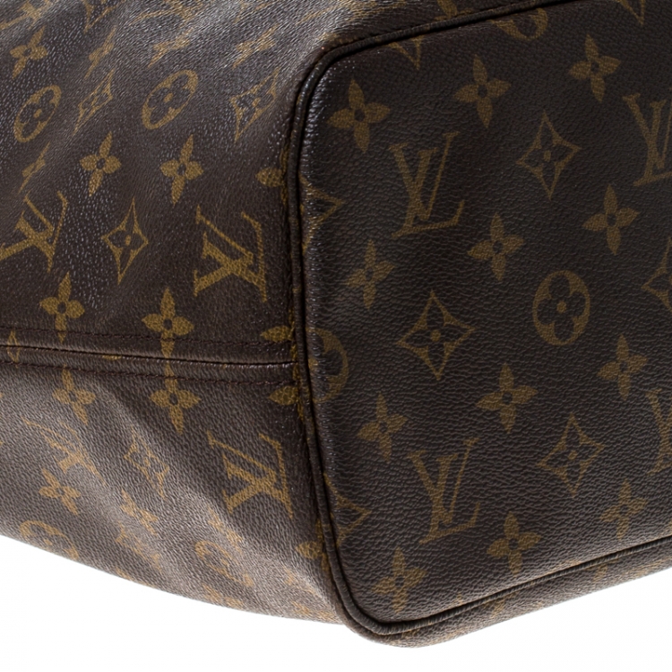 Pre Owned Louis Vuitton Monogram Canvas Neverfull MM Bag