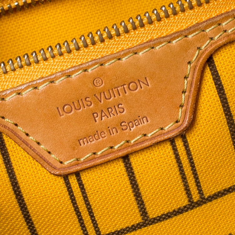 Pre Owned Louis Vuitton Monogram Canvas Neverfull MM Bag