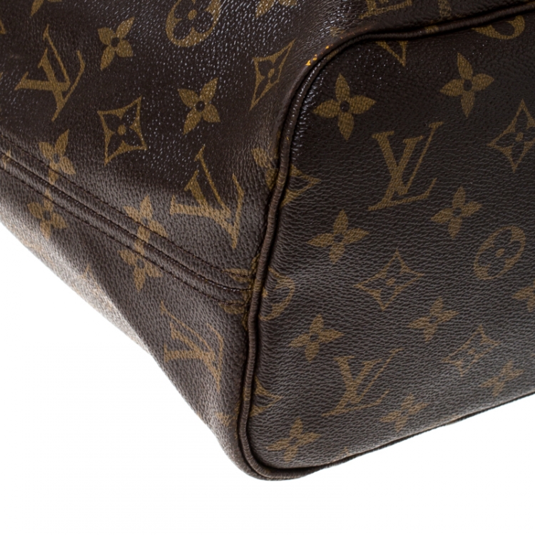 Pre Owned Louis Vuitton Monogram Canvas Neverfull MM Bag