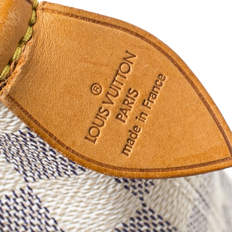 Pre Owned Louis Vuitton Damier Azur Canvas Saleya MM Bag