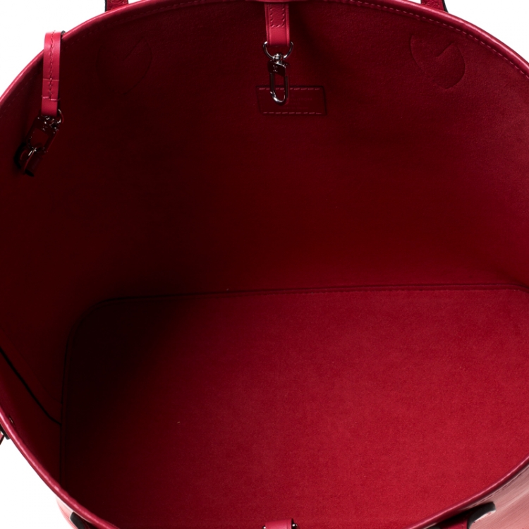 Pre Owned Louis Vuitton Grenade Epi Leather Neverfull MM Bag