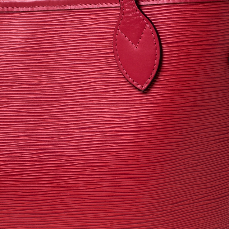 Pre Owned Louis Vuitton Grenade Epi Leather Neverfull MM Bag