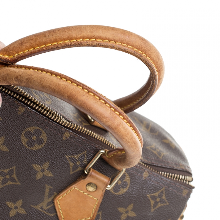 Pre Owned Louis Vuitton Monogram Canvas Speedy 30 Bag