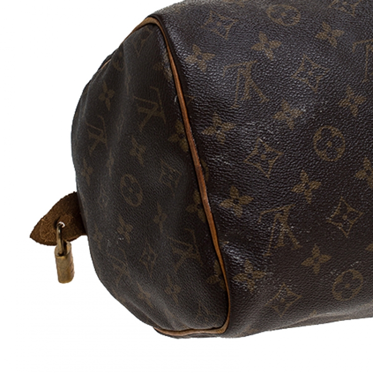 Pre Owned Louis Vuitton Monogram Canvas Speedy 30 Bag