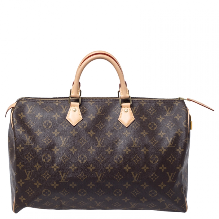 مملوكة مسبقًا Louis Vuitton Monogram Canvas Speedy 40 Bag