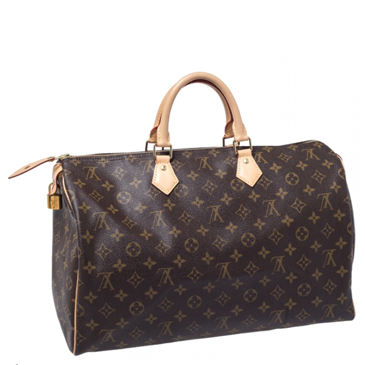 مملوكة مسبقًا Louis Vuitton Monogram Canvas Speedy 40 Bag