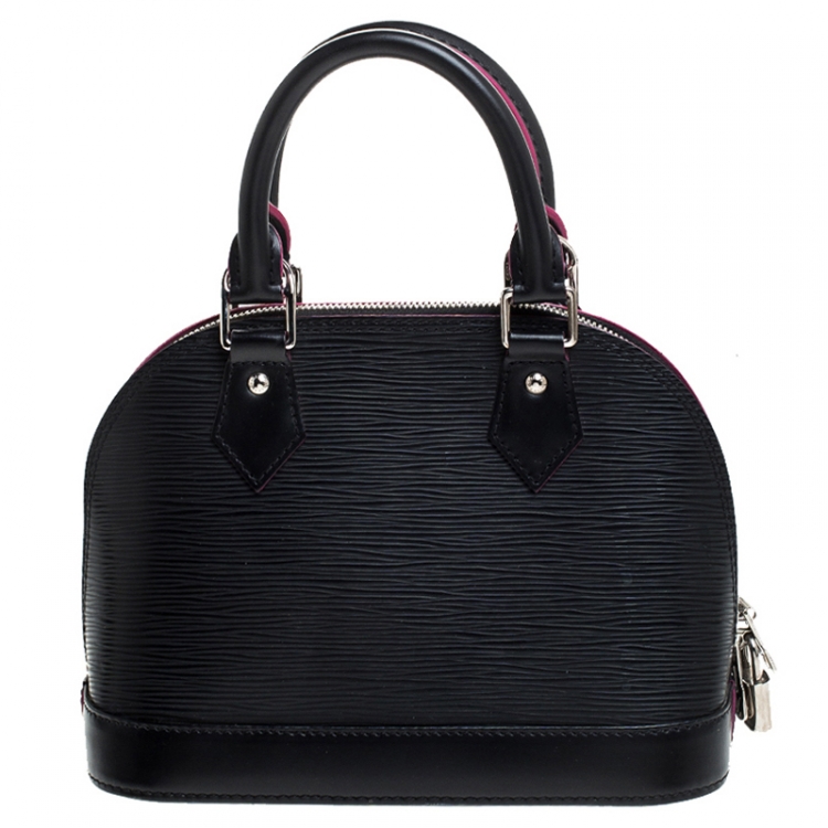 Louis Vuitton Black Epi Leather Alma Bag Louis Vuitton Tlc