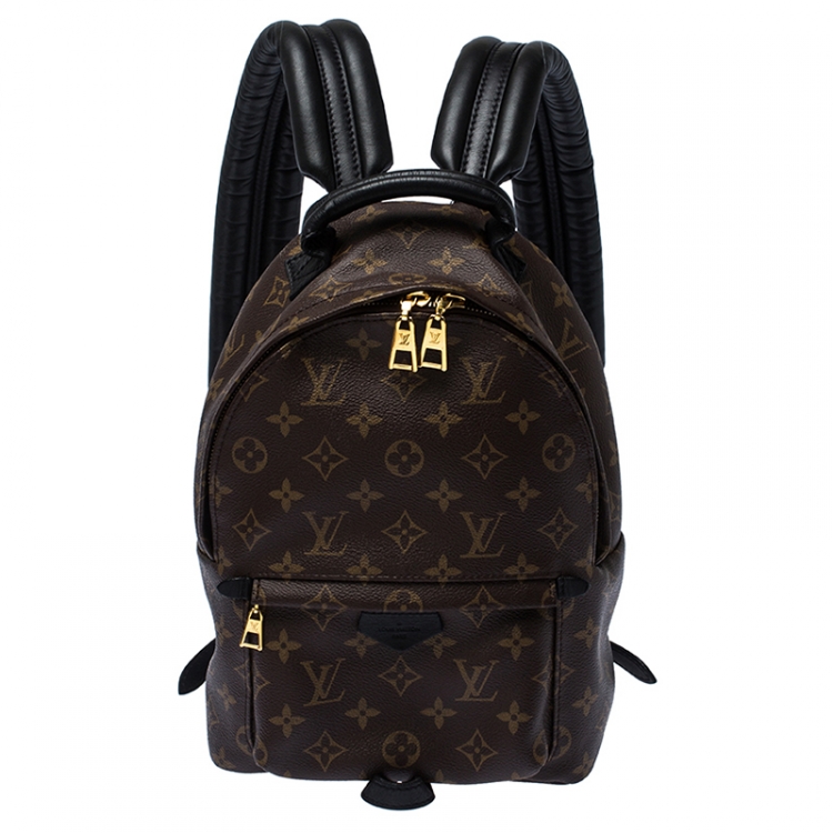 Louis Vuitton Palm Springs Backpack PM White in Smooth Calfskin/Canvas with  Silver-tone - US