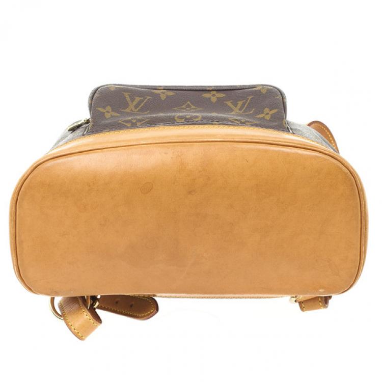 Pre Owned Louis Vuitton Monogram Montsouris MM Backpack