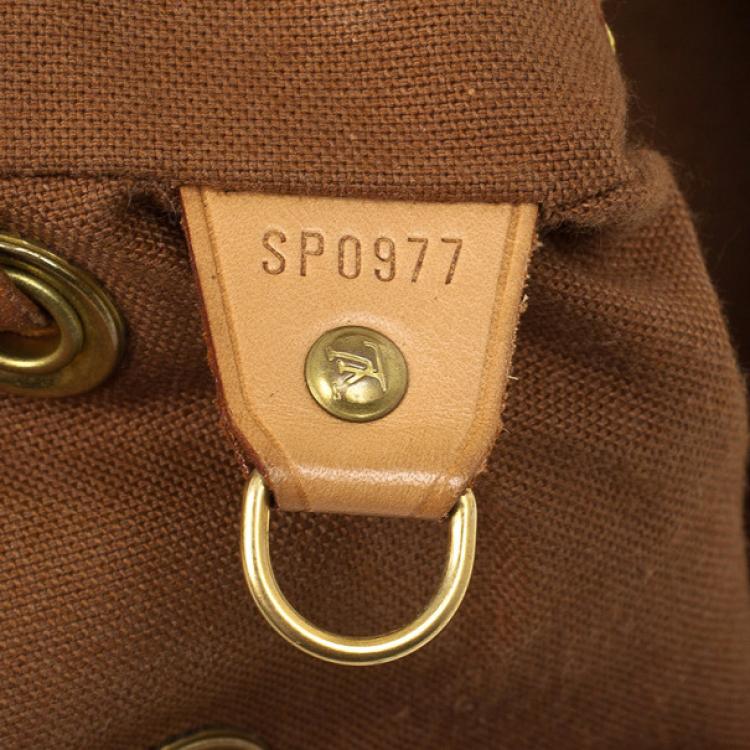 Pre Owned Louis Vuitton Monogram Montsouris MM Backpack