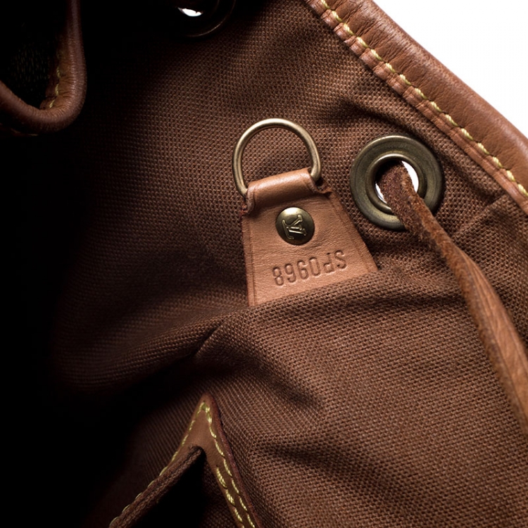 Pre Owned Louis Vuitton Monogram Canvas Montsouris Backpack MM Bag