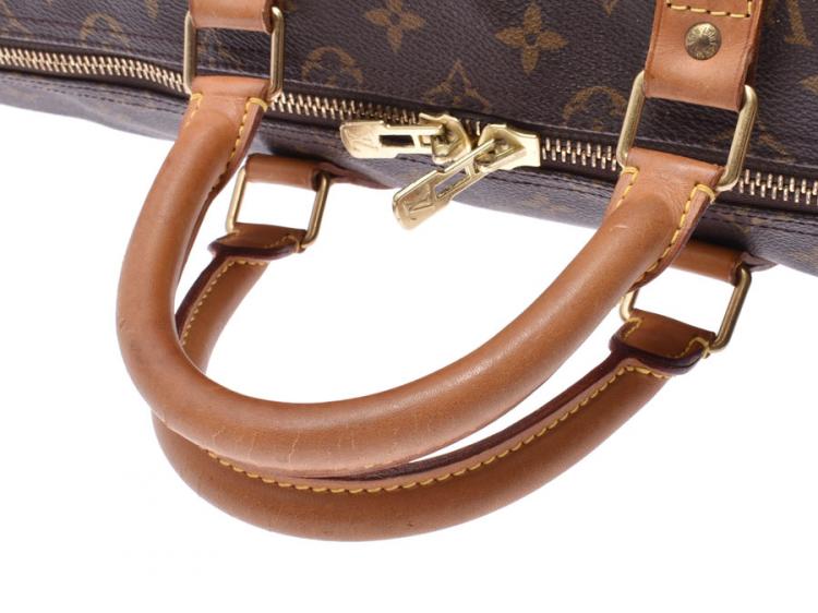 Pre Owned Louis Vuitton Monogram Canvas Keepall 55 Bag