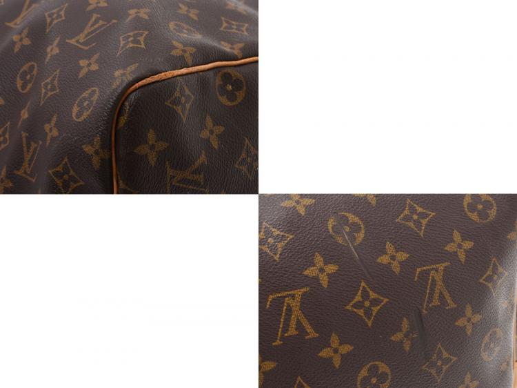 Pre Owned Louis Vuitton Monogram Canvas Keepall 60 Bag