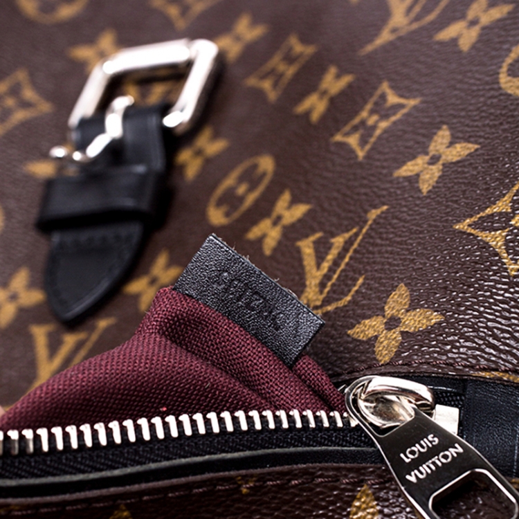 Pre Owned Louis Vuitton Monogram Macassar Canvas Palk Backpack             