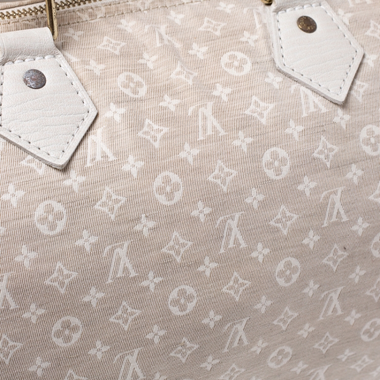 مملوكة مسبقًا Louis Vuitton Dune Monogram Mini Lin Speedy 30 Bag