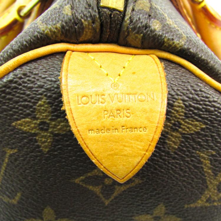 Pre Owned Louis Vuitton Monogram Canvas Speedy 25 Bag