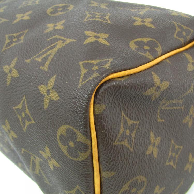 Pre Owned Louis Vuitton Monogram Canvas Speedy 25 Bag