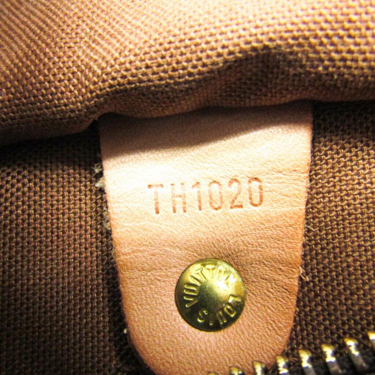 Pre Owned Louis Vuitton Monogram Canvas Speedy 30 