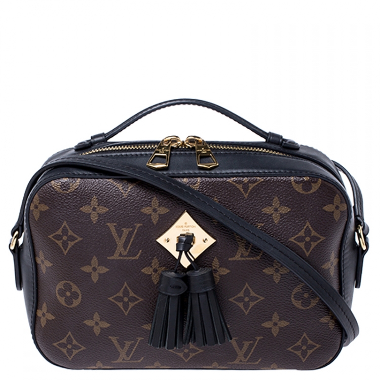 Louis Vuitton Saintonge Shoulder Bag in Brown Monogram Canvas and