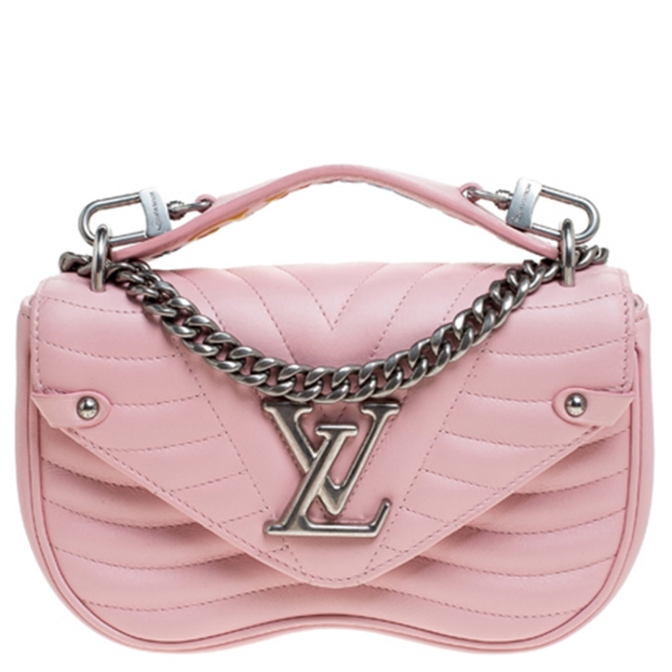 Louis Vuitton New Wave Chain Bag PM, Pink, One Size