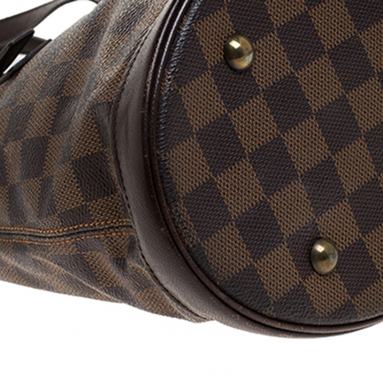 مملوكة مسبقًا Louis Vuitton Damier Ebene Canvas Marais Bucket Bag 