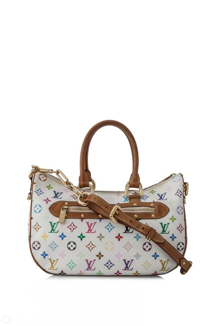 Pre Owned Louis Vuitton Multicolor Monogram Canvas Rita Bag