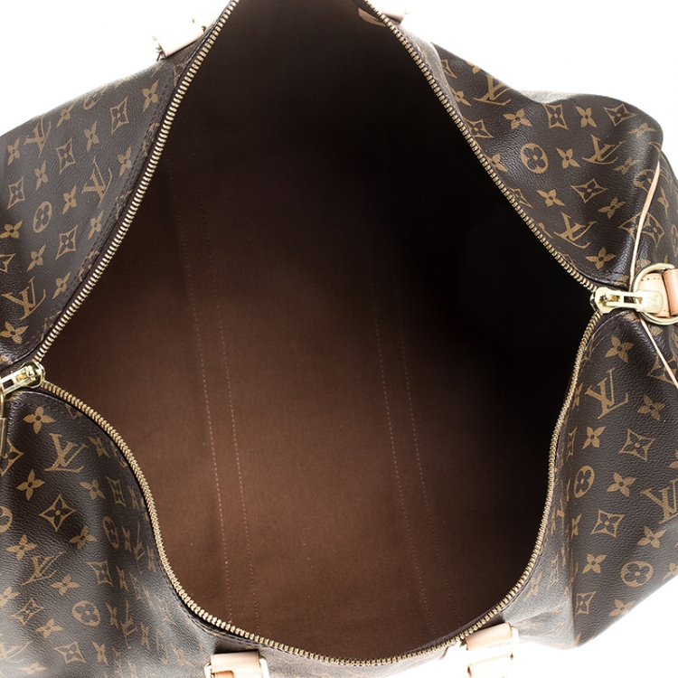 Pre Owned Louis Vuitton Monogram Canvas Keepall 55 Bag