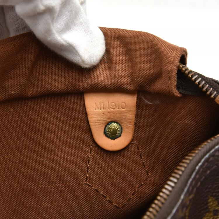 Pre Owned Louis Vuitton Monogram Canvas Speedy 25 Bag