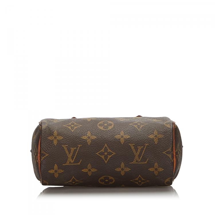 Pre Owned Louis Vuitton Monogram Canvas Mini Speedy HL Bag