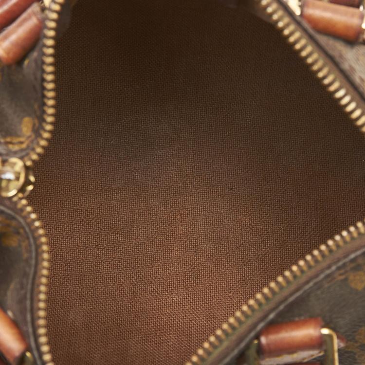 Pre Owned Louis Vuitton Monogram Canvas Mini Speedy HL Bag