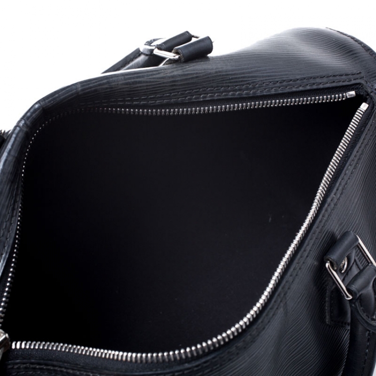 مملوكة مسبقًا Louis Vuitton Black Epi Leather Speedy 30 Bag