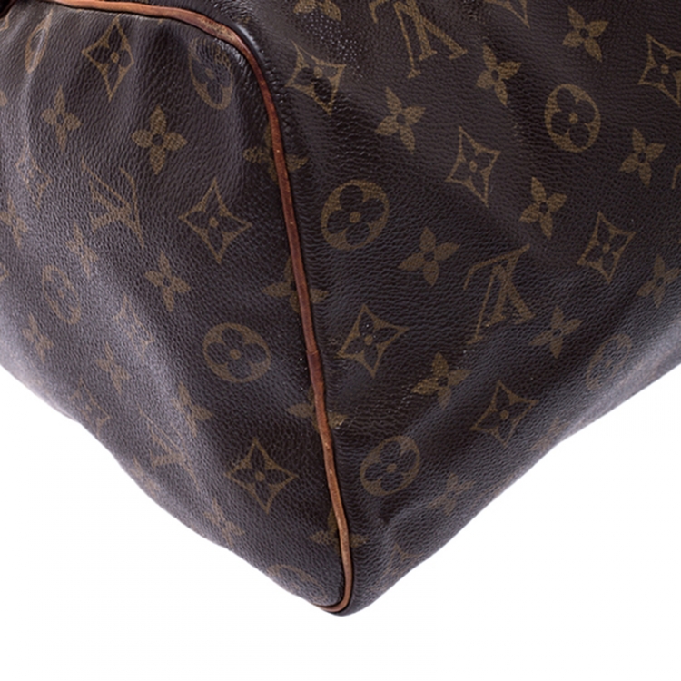 Pre Owned Louis Vuitton Monogram Canvas Speedy 35 Bag